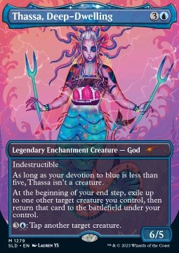 Thassa, Deep-Dwelling SLDSP3-1279 Mythic Near Mint Englisch