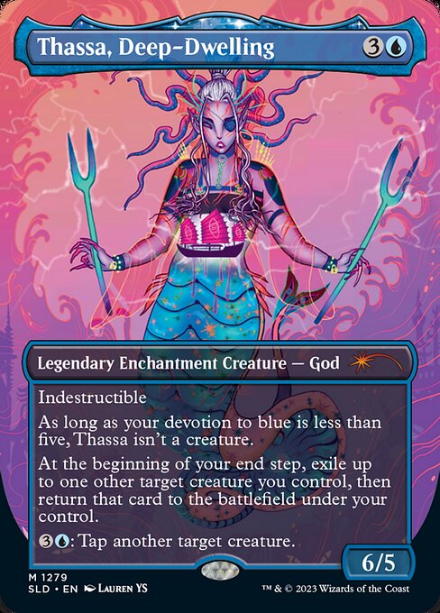 Thassa, Deep-Dwelling SLDSP3-1279 Mythic Near Mint Englisch