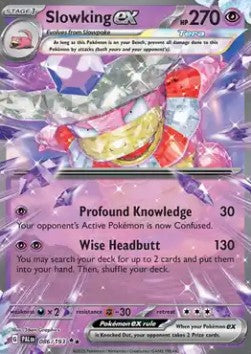 Slowking ex PAL-086 Double Rare Near Mint Englisch