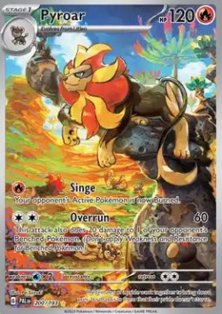 Pyroleo PAL-200 Illustration Rare Near Mint Deutsch