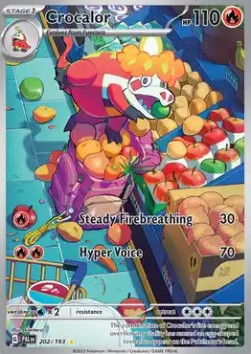 Crocalor PAL-202 Illustration Rare Near Mint Englisch