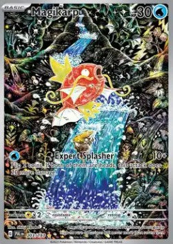 Karpador PAL-203 Illustration Rare Light Played Deutsch
