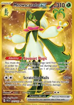 Meowscarada ex PAL-271 Secret Rare Excellent Englisch