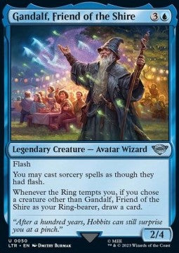 Gandalf, Friend of the Shire LTR-50 Uncommon Near Mint Englisch