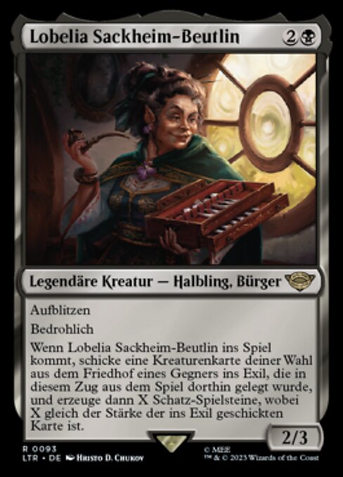 Lobelia Sackheim-Beutlin LTR-93 Rare Excellent Deutsch