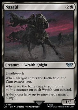 Nazgûl (V.7) XLTR-338 Uncommon Excellent Englisch Foil