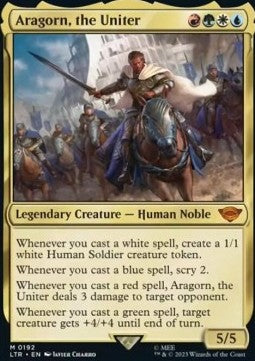 Aragorn der Einiger LTR-192 Mythic Excellent Deutsch Foil