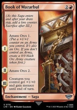 Buch von Mazarbul LTR-116 Uncommon Excellent Englisch Foil