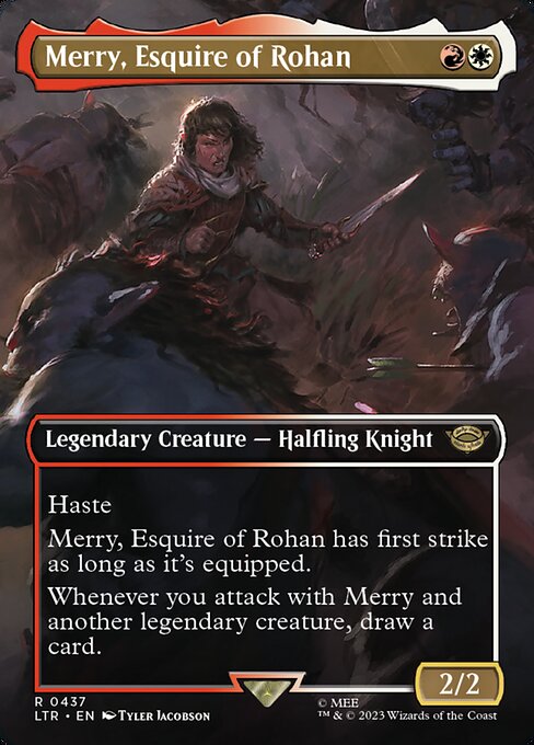 Merry, Esquire of Rohan XLTR-437 Rare Near Mint Englisch