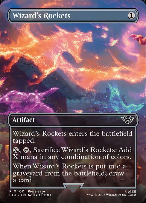 Wizard's Rockets XLTR-400 Common Good Englisch Foil