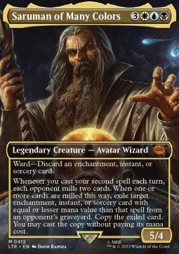 Saruman der Vielfarbige (V.2) XLTR-412 Mythic Near Mint Deutsch