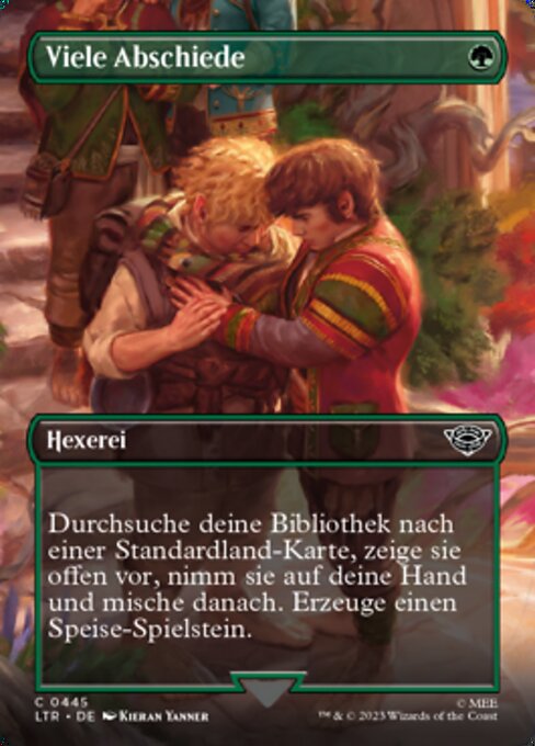 Viele Abschiede XLTR-445 Common Near Mint Deutsch