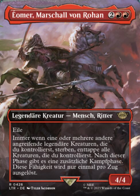 Éomer, Marschall von Rohan XLTR-428 Good Deutsch Foil