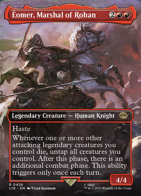 Éomer, Marshal of Rohan XLTR-428 Rare Excellent Englisch