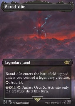 Barad-dûr (V.2) XLTR-425 Rare Excellent Englisch Foil