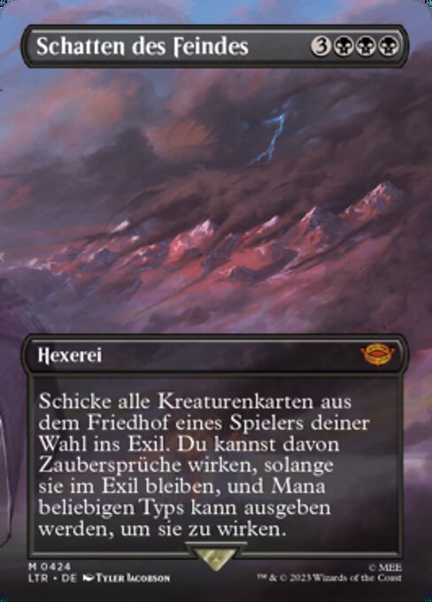 Schatten des Feindes XLTR-424 Mythic Near Mint Deutsch