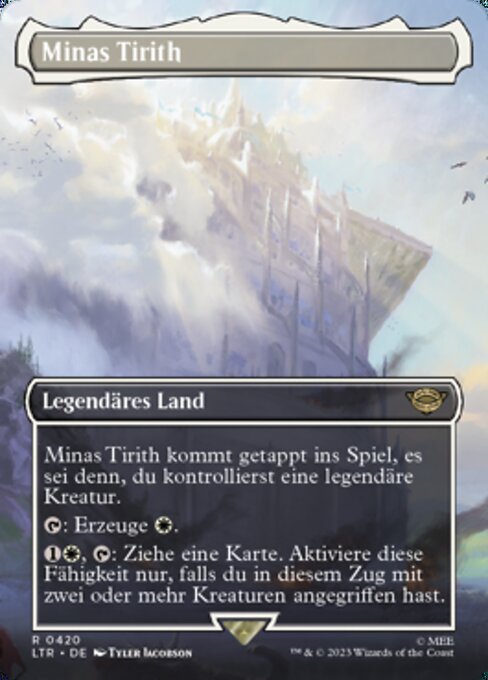 Minas Tirith XLTR-420 Rare Good Deutsch