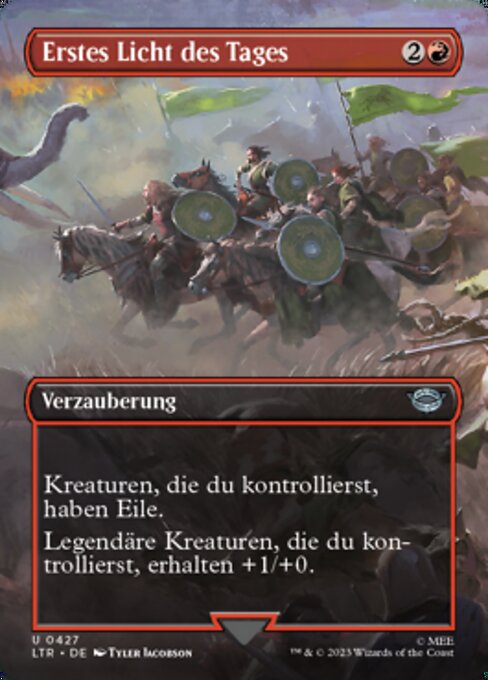 Erstes Licht des Tages XLTR-427 Uncommon Near Mint Deutsch