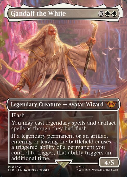 Gandalf the White XLTR-442 Mythic Near Mint Englisch Foil