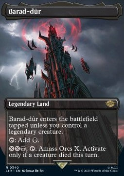 Barad-dûr (V.1) XLTR-340 Rare Excellent Englisch Foil