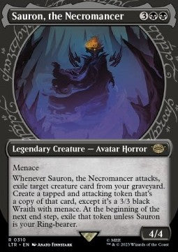 Sauron, the Necromancer XLTR-310 Rare Near Mint Englisch Foil
