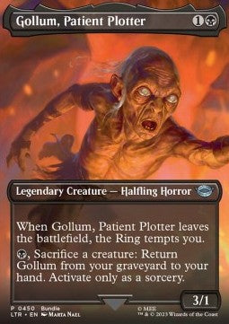 Gollum, Patient Plotter (V.2) XLTR-450 Uncommon Near Mint Englisch Foil