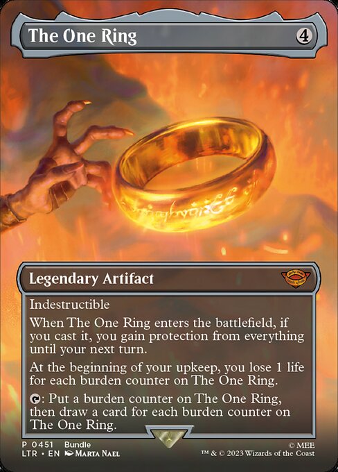 The One Ring XLTR-451 Mythic Near Mint Englisch Foil