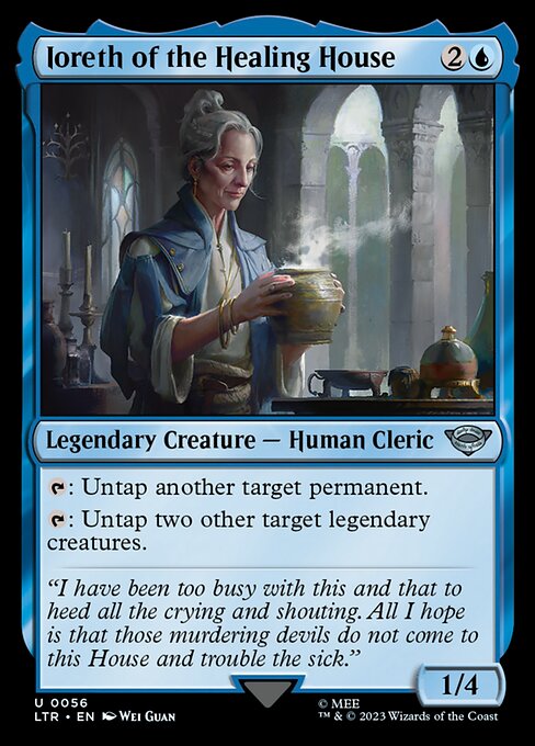 Ioreth of the Healing House LTR-56 Uncommon Near Mint Englisch Foil