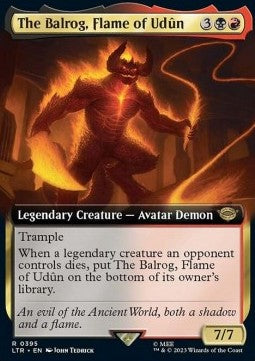 The Balrog, Flame of Udûn XLTR-395 Rare Near Mint Englisch
