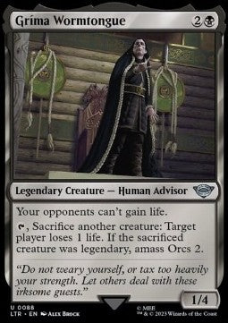 Gríma Wormtongue LTR-88 Uncommon Excellent Englisch