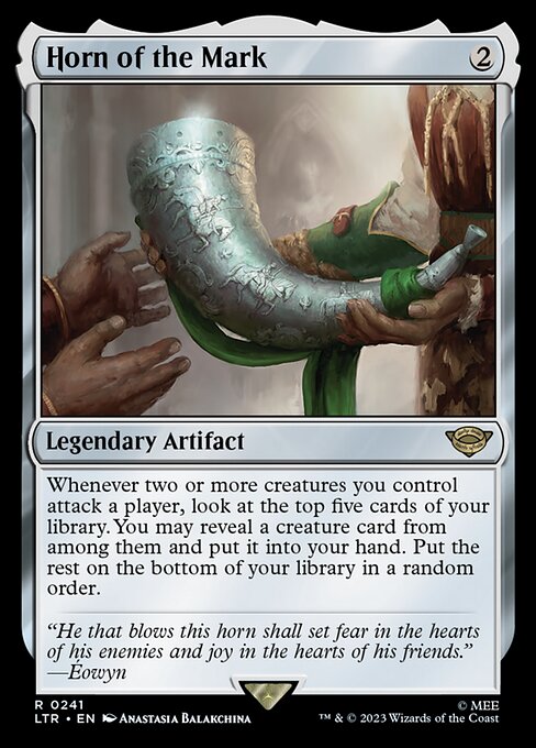 Horn of the Mark LTR-241 Rare Excellent Englisch Foil