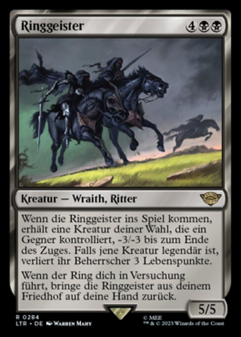 Ringgeister XLTR-284 Rare Near Mint Deutsch