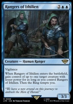 Waldläufer aus Ithilien LTR-66 Rare Near Mint Deutsch Foil