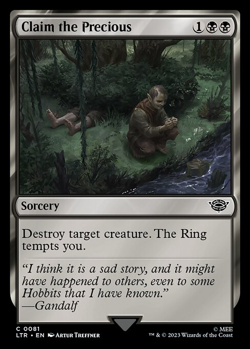 Claim the Precious LTR-81 Common Excellent Englisch