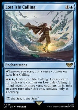 Lost Isle Calling LTR-61 Rare Near Mint Englisch