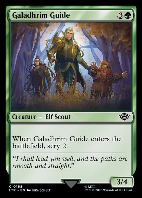 Wegefinder der Galadrim LTR-168 Common Near Mint Englisch Foil