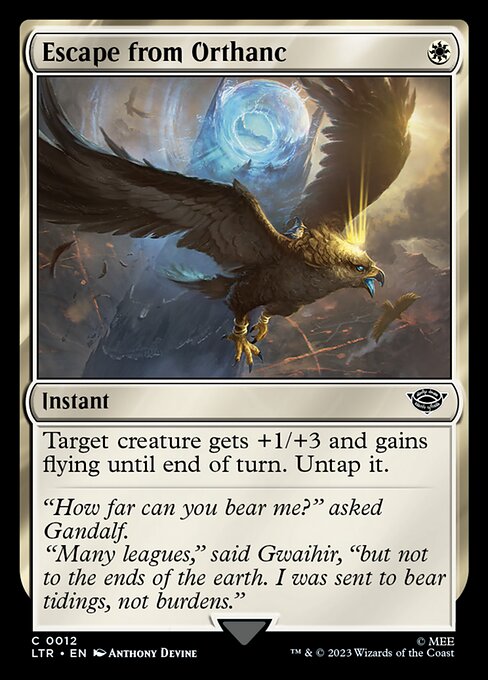 Flucht aus Orthanc LTR-12 Common Excellent Englisch Foil