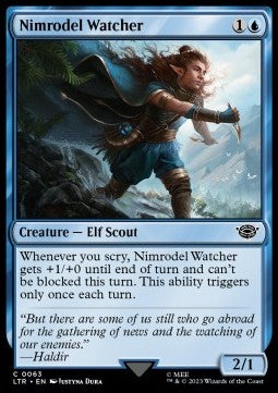 Nimrodel-Wachposten LTR-63 Common Excellent Deutsch Foil