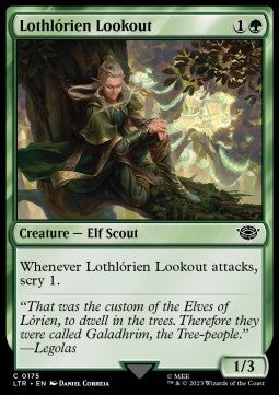 Späher aus Lothlórien LTR-175 Common Excellent Englisch Foil