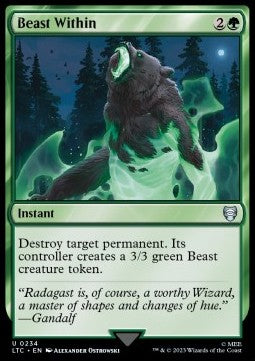 Beast Within LTC-234 Uncommon Near Mint Englisch
