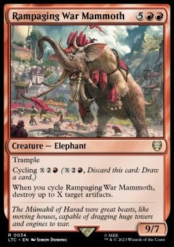 Rampaging War Mammoth LTC-34 Rare Near Mint Englisch
