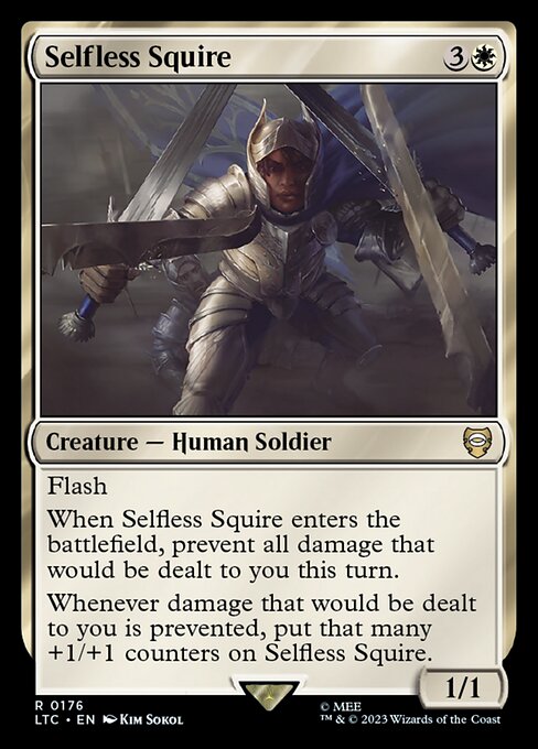 Selfless Squire LTC-176 Rare Near Mint Englisch