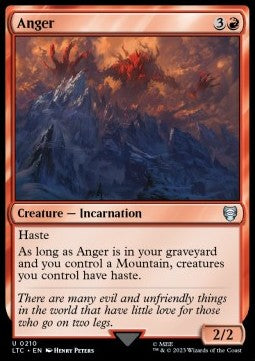 Anger LTC-210 Uncommon Near Mint Englisch