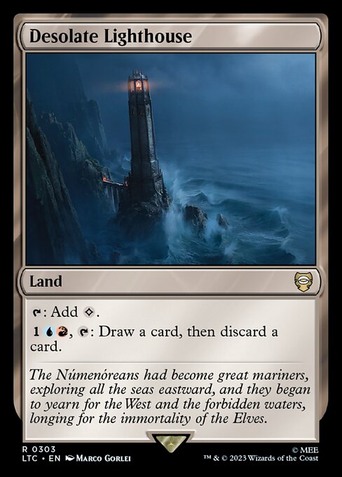 Desolate Lighthouse LTC-303 Rare Near Mint Englisch