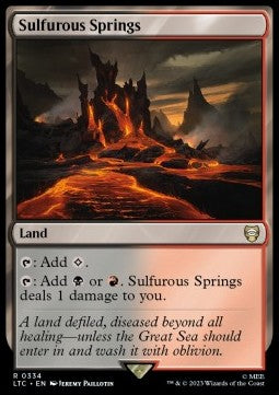 Sulfurous Springs LTC-334 Rare Near Mint Englisch