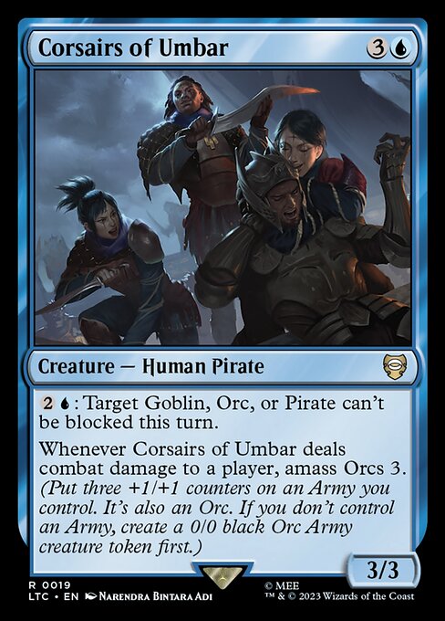 Corsairs of Umbar LTC-19 Rare Excellent Englisch