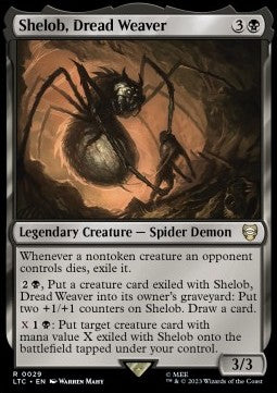 Shelob, Dread Weaver LTC-29 Rare Near Mint Englisch