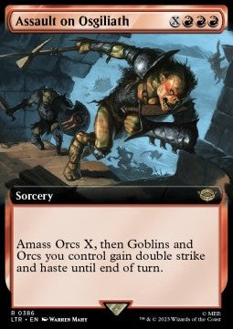 Angriff auf Osgiliath (V.2) XLTR-386 Rare Excellent Englisch