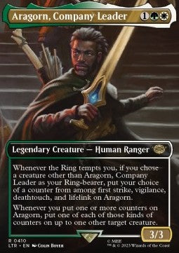 Aragorn, Anführer der Gefährten (V.2) XLTR-410 Rare Excellent Deutsch