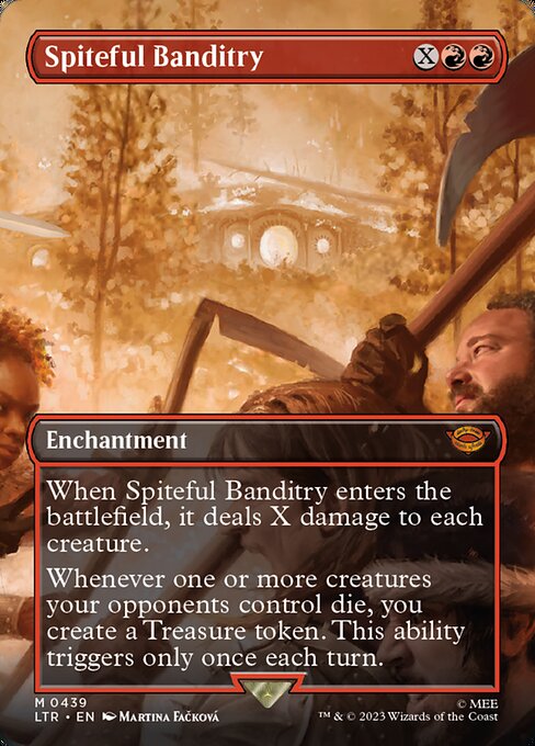 Spiteful Banditry XLTR-439 Mythic Near Mint Englisch Foil